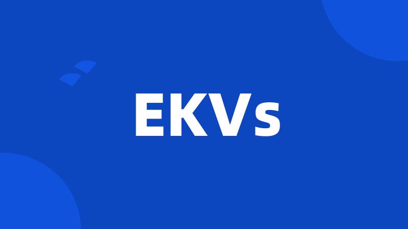 EKVs