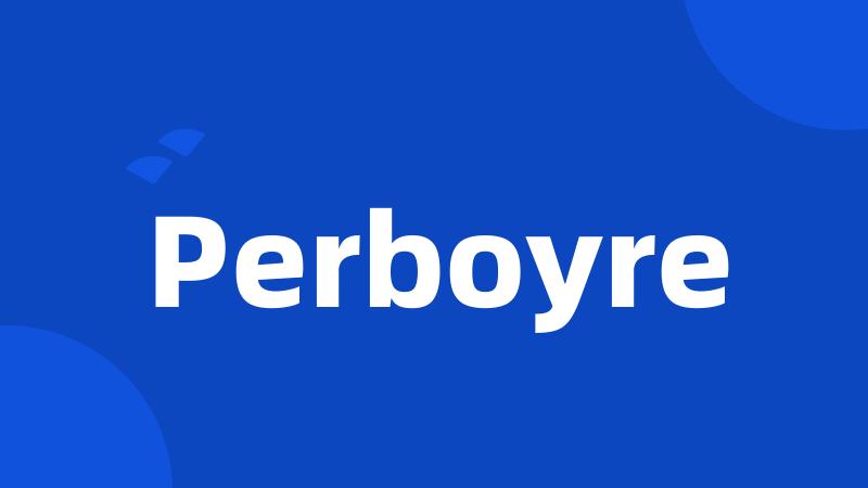 Perboyre