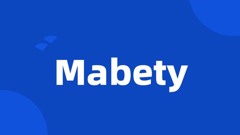 Mabety