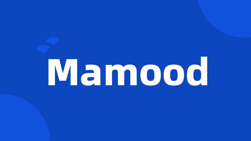 Mamood