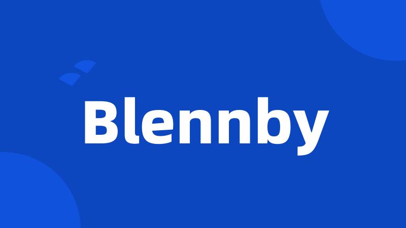 Blennby