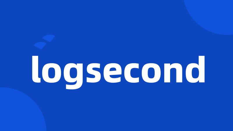 logsecond