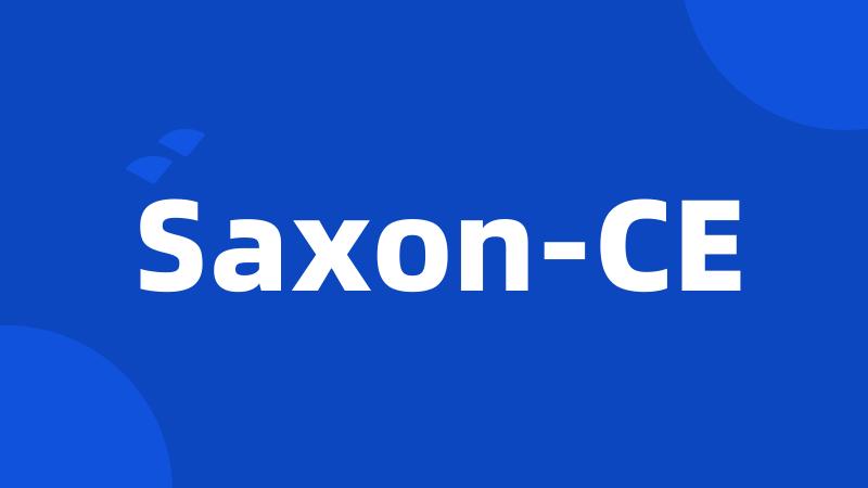 Saxon-CE
