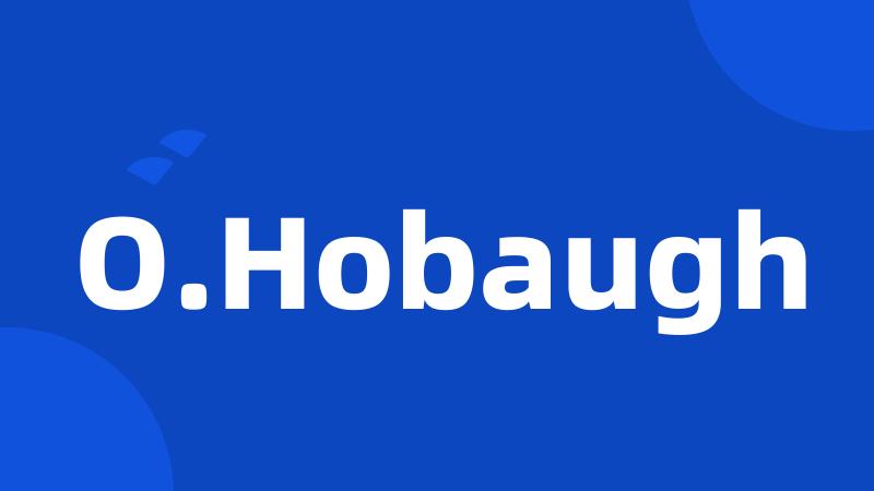 O.Hobaugh