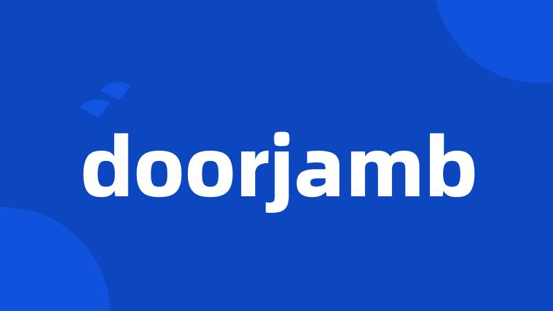 doorjamb