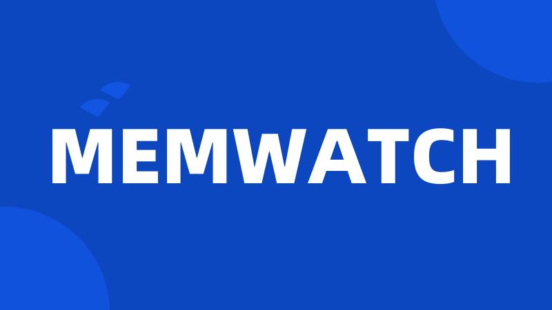 MEMWATCH