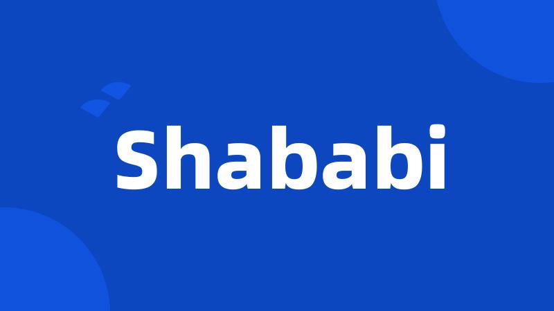 Shababi