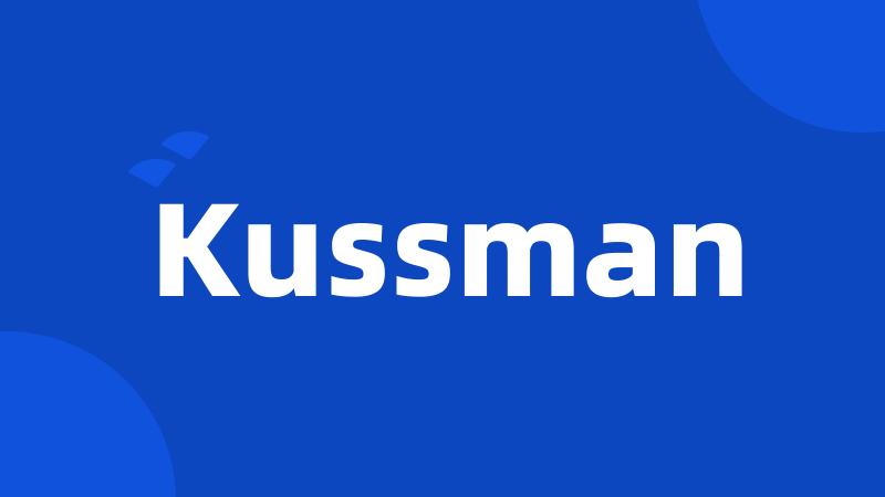 Kussman