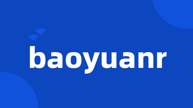 baoyuanr