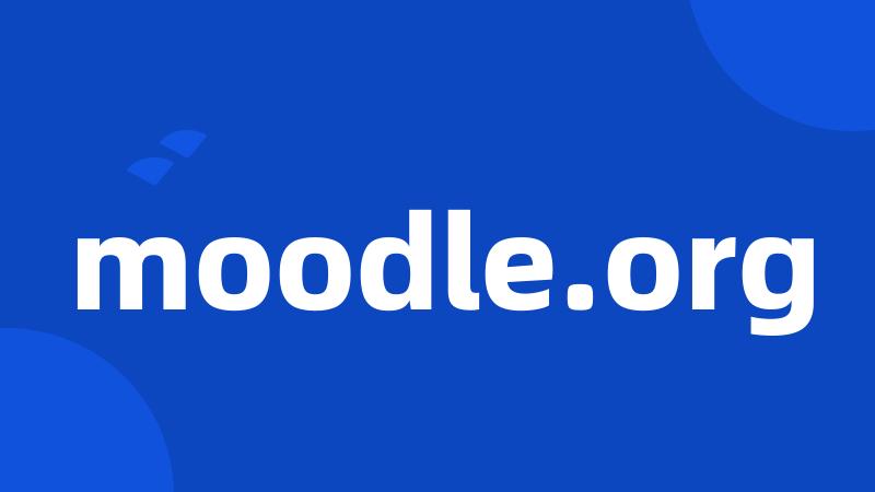 moodle.org