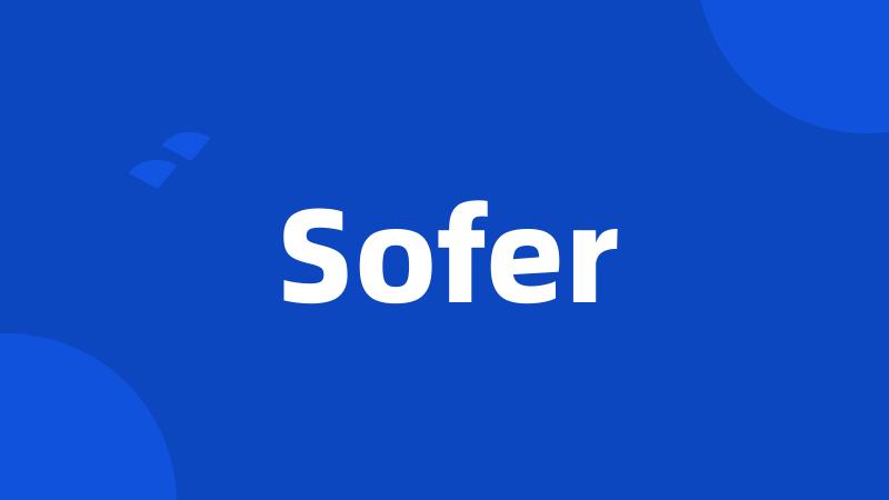 Sofer