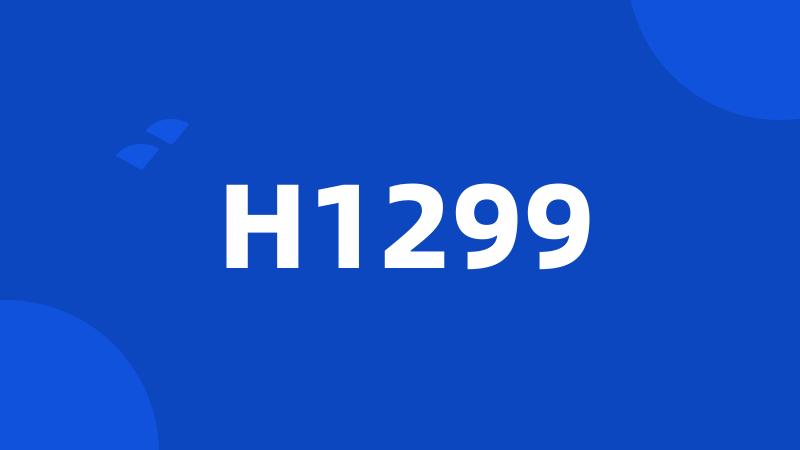 H1299