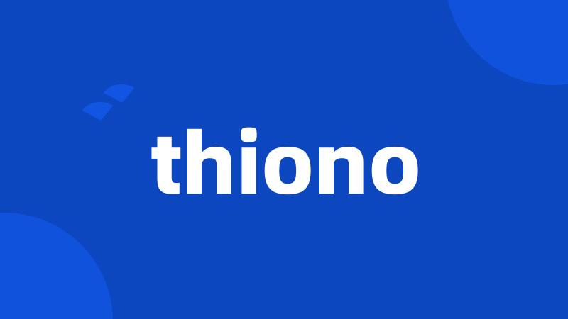 thiono