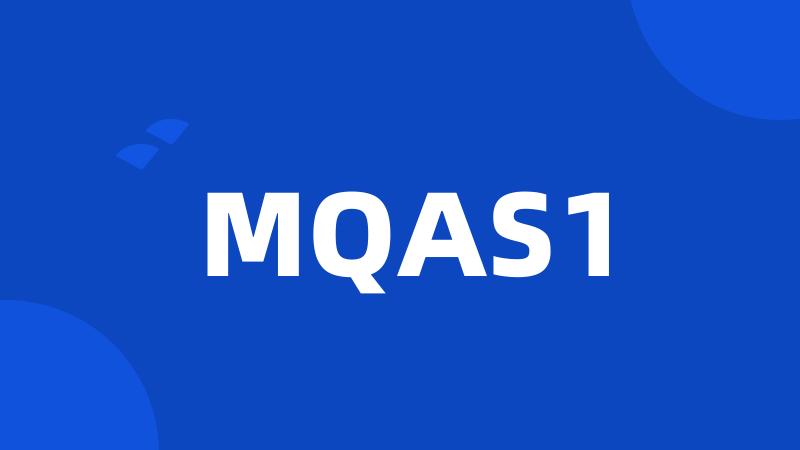 MQAS1