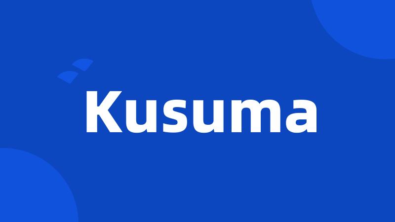 Kusuma