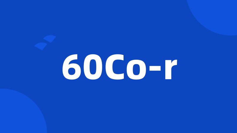 60Co-r