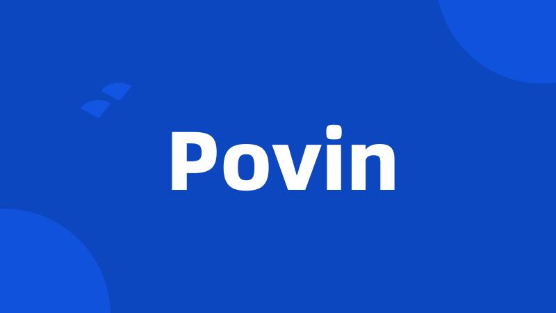 Povin