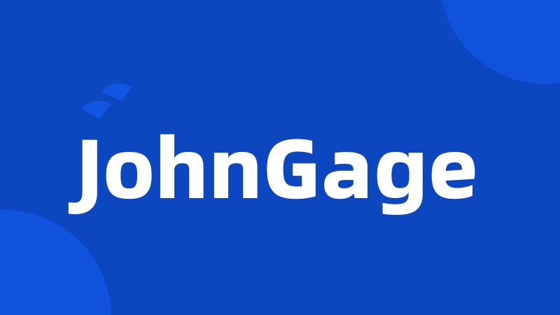JohnGage