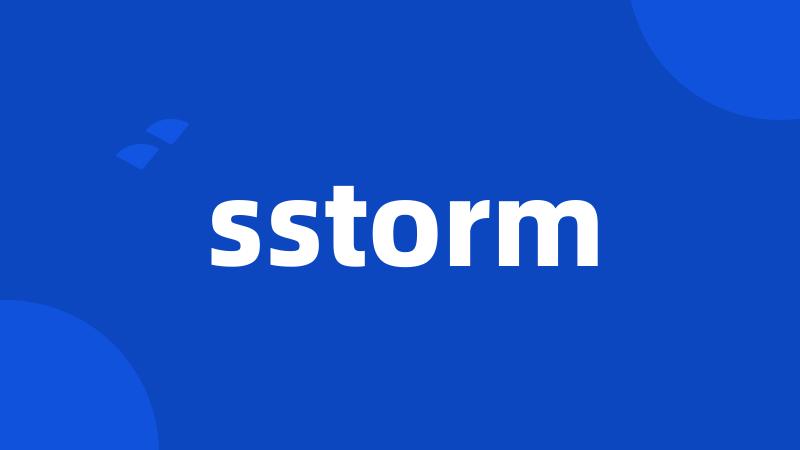 sstorm