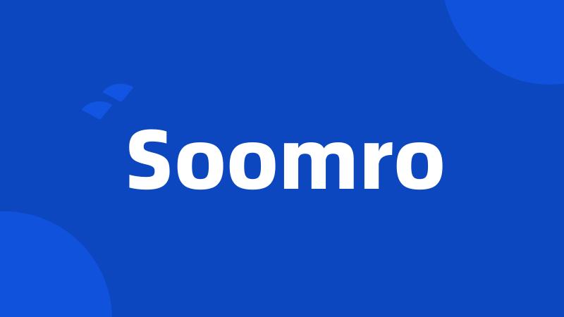 Soomro