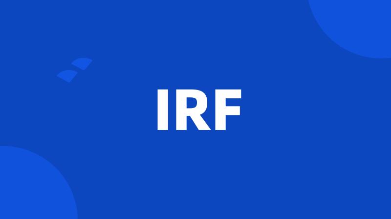 IRF