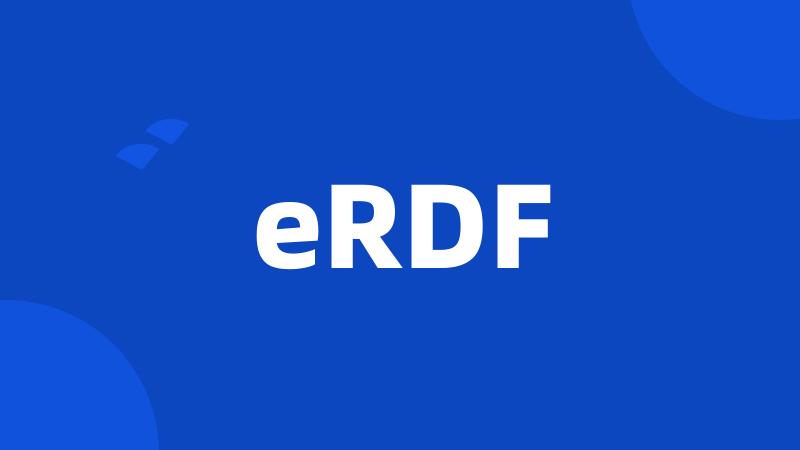 eRDF