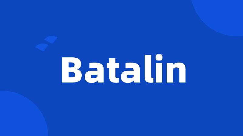 Batalin