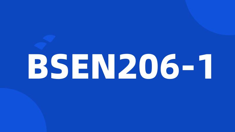 BSEN206-1