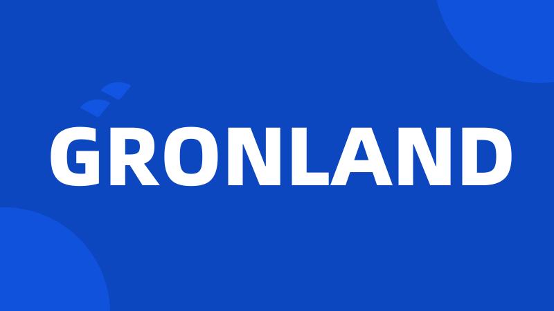 GRONLAND