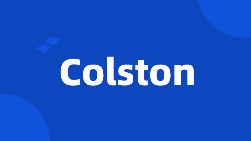 Colston