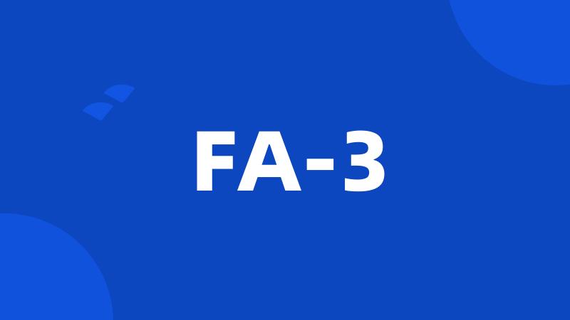 FA-3