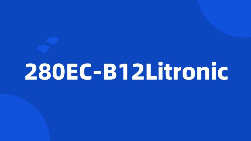 280EC-B12Litronic