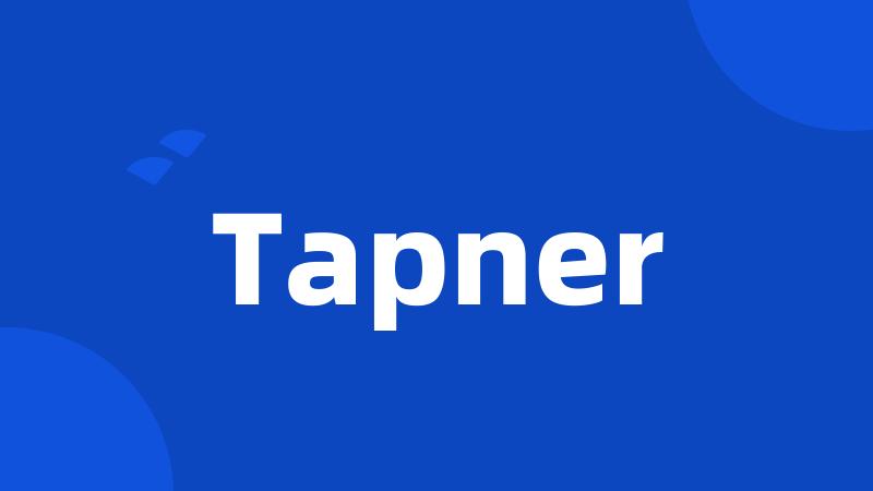 Tapner