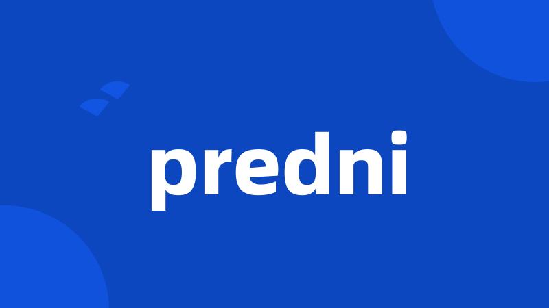 predni