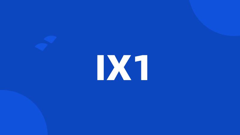 IX1