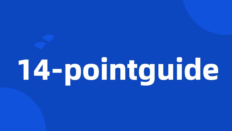 14-pointguide