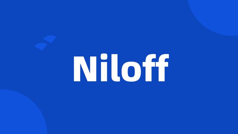 Niloff