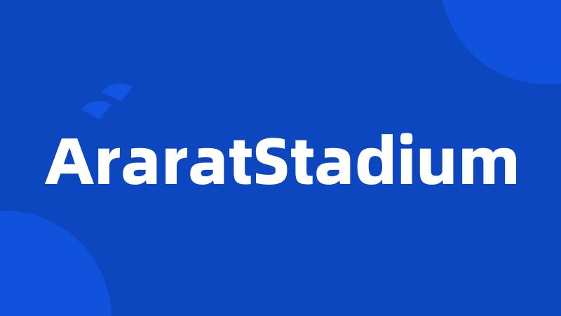 AraratStadium