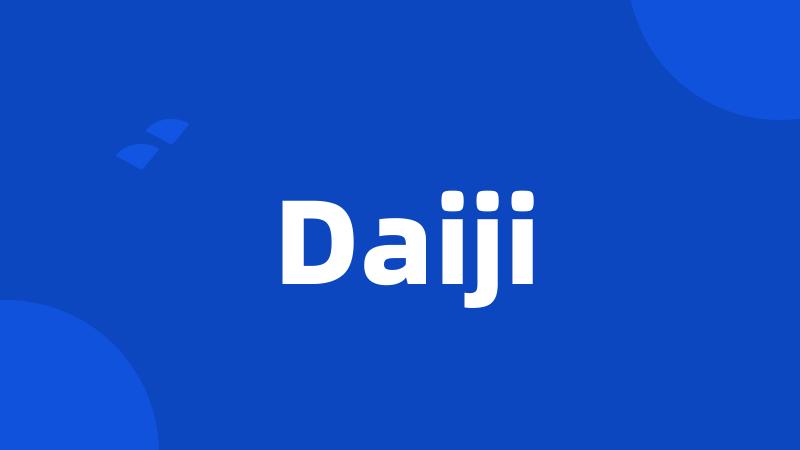 Daiji