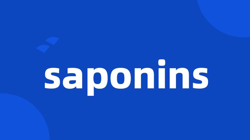 saponins