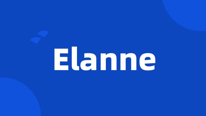 Elanne