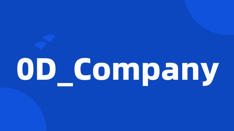 0D_Company
