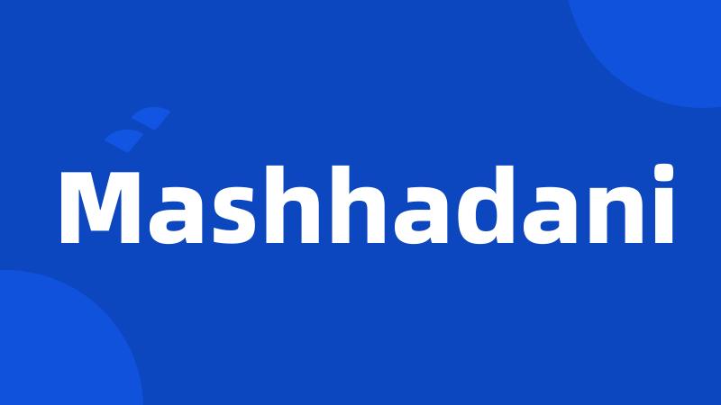 Mashhadani