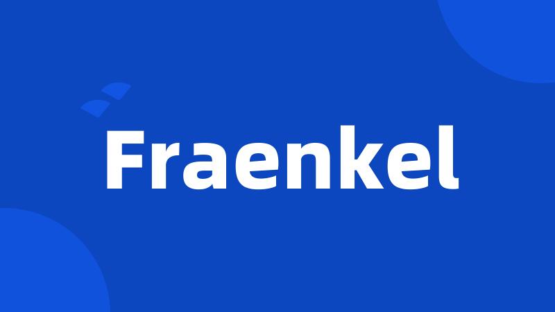 Fraenkel