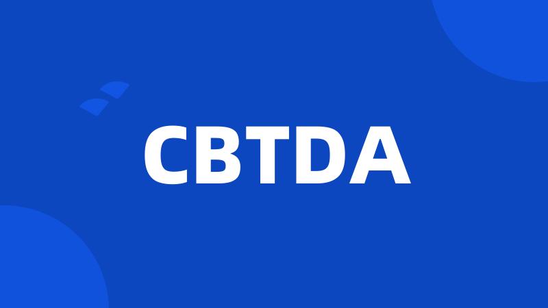 CBTDA