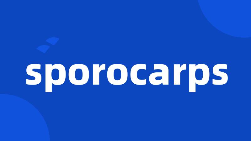 sporocarps