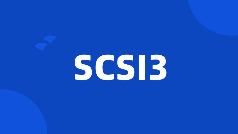 SCSI3