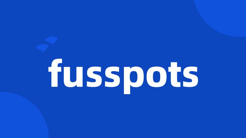 fusspots