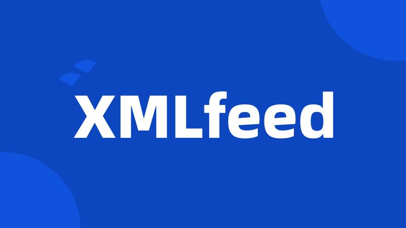 XMLfeed