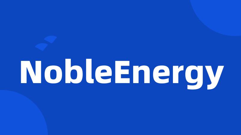 NobleEnergy